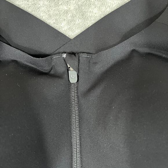 Lululemon Energy Zip Front Bra High Support C36 Black Sports Bra Performance - Picture 3 of 7